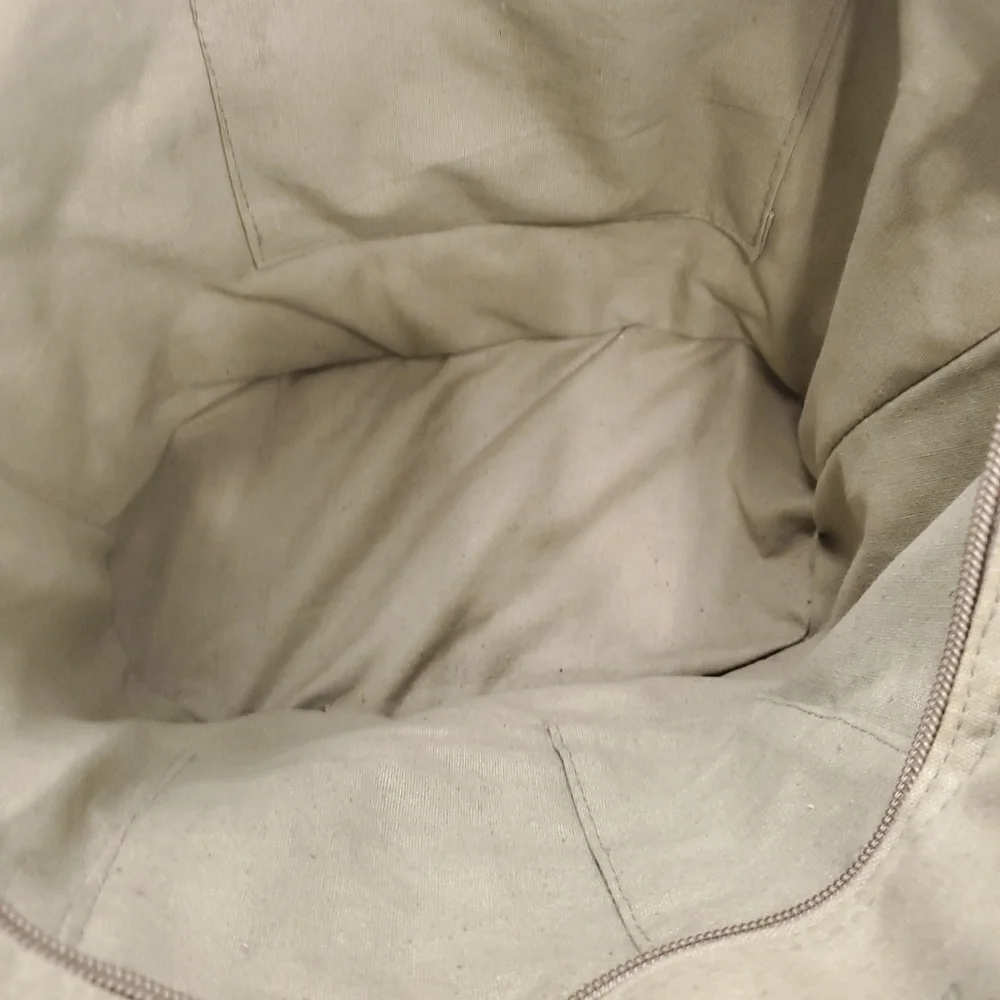 Miami Blue Multicolored Straw Beaded Hobo - Picture 12 of 13